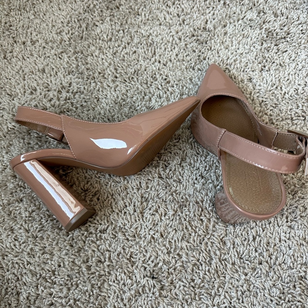ASOS Tan Women's Slingback Heels